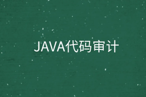 Java代码审计八套实战环境